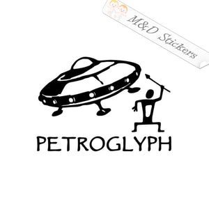 Petroglyph Games Video Game Company Logo (4.5" - 30") Vinyl Decal in Different colors & size for Cars/Bikes/Windows