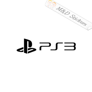 Playstation 3 Logo (4.5" - 30") Vinyl Decal in Different colors & size for Cars/Bikes/Windows