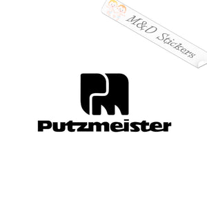 Putzmeister Logo (4.5" - 30") Vinyl Decal in Different colors & size for Cars/Bikes/Windows