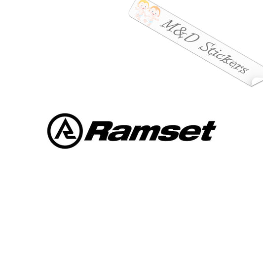 Ramset tools Logo (4.5" - 30") Vinyl Decal in Different colors & size for Cars/Bikes/Windows