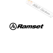 Ramset tools Logo (4.5" - 30") Vinyl Decal in Different colors & size for Cars/Bikes/Windows