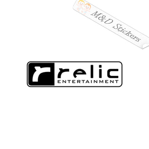 Relic Entertainment Video Game Company Logo (4.5" - 30") Vinyl Decal in Different colors & size for Cars/Bikes/Windows