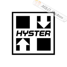 Hyster Construction Logo (4.5" - 30") Vinyl Decal in Different colors & size for Cars/Bikes/Windows