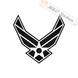 US Air Force Logo (4.5" - 30") Vinyl Decal in Different colors & size for Cars/Bikes/Windows