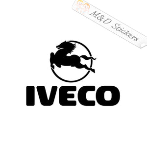 Iveco Trucks Logo (4.5" - 30") Vinyl Decal in Different colors & size for Cars/Bikes/Windows