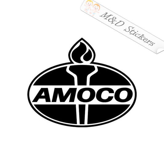 Amoco Logo (4.5" - 30") Vinyl Decal in Different colors & size for Cars/Bikes/Windows