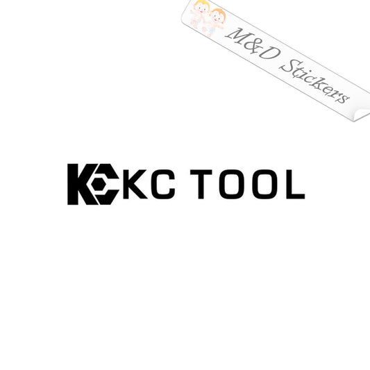 KC Tool tools Logo (4.5" - 30") Vinyl Decal in Different colors & size for Cars/Bikes/Windows