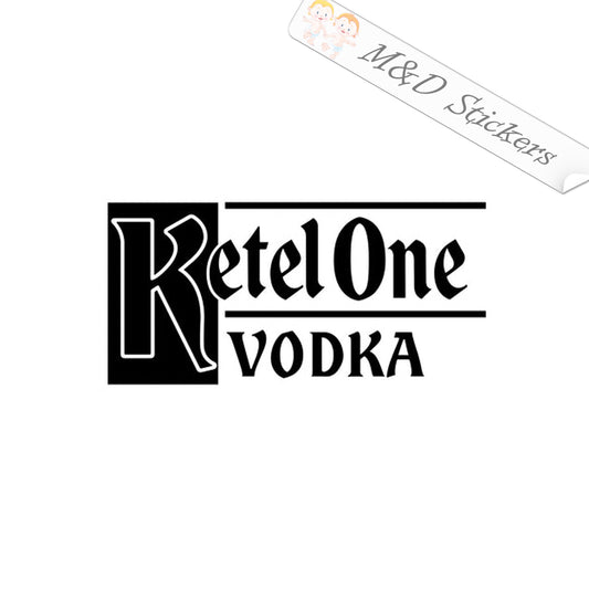 Ketel One Vodka Logo (4.5" - 30") Vinyl Decal in Different colors & size for Cars/Bikes/Windows