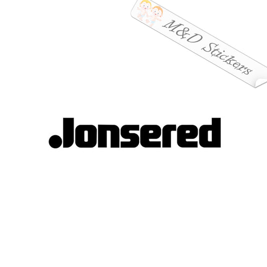 Jonsered tools Logo (4.5" - 30") Vinyl Decal in Different colors & size for Cars/Bikes/Windows