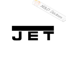 JET Tools Logo (4.5" - 30") Vinyl Decal in Different colors & size for Cars/Bikes/Windows