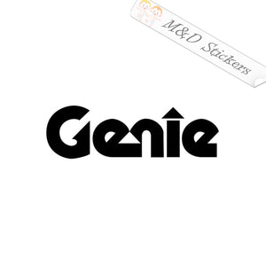 Genie Construction Logo (4.5" - 30") Vinyl Decal in Different colors & size for Cars/Bikes/Windows