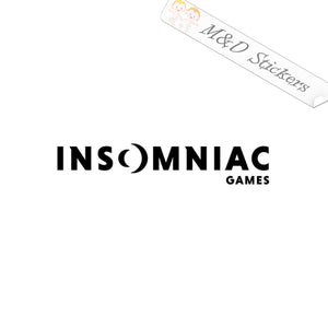 Insomniac Games Video Game Company Logo (4.5" - 30") Vinyl Decal in Different colors & size for Cars/Bikes/Windows