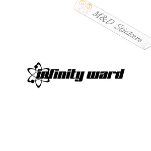 Infinity Ward Video Game Company Logo (4.5" - 30") Vinyl Decal in Different colors & size for Cars/Bikes/Windows