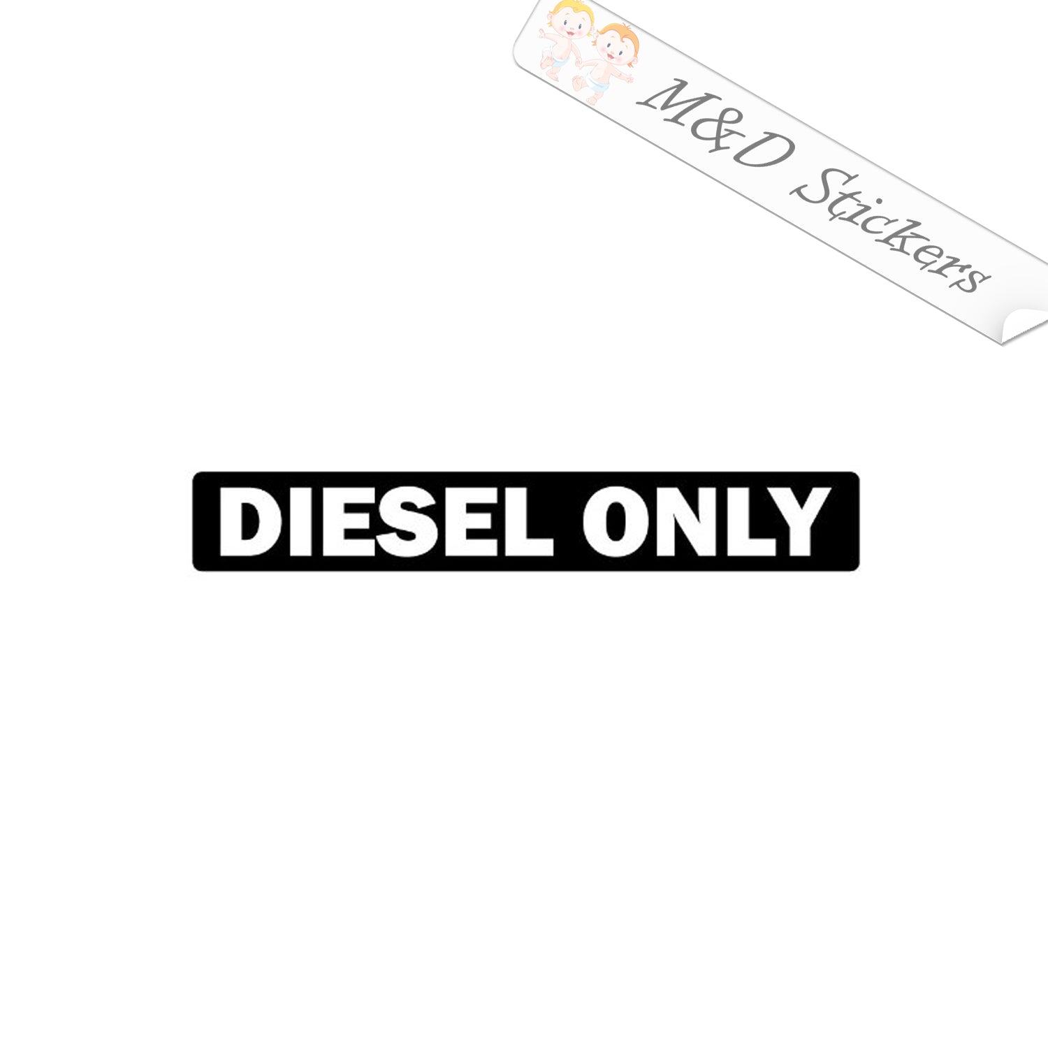 Diesel Only Sticker