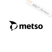 Metso Mining Logo (4.5" - 30") Vinyl Decal in Different colors & size for Cars/Bikes/Windows