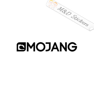 Mojang Video Game Company Logo (4.5" - 30") Vinyl Decal in Different colors & size for Cars/Bikes/Windows