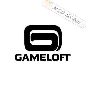 Gameloft Video Game Company Logo (4.5" - 30") Vinyl Decal in Different colors & size for Cars/Bikes/Windows