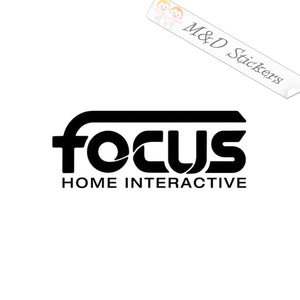 Focus Home Interactive Video Game Company Logo (4.5" - 30") Vinyl Decal in Different colors & size for Cars/Bikes/Windows