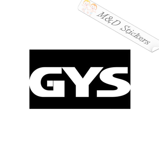 GYS Welding tools Logo (4.5" - 30") Vinyl Decal in Different colors & size for Cars/Bikes/Windows