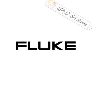 Fluke tools Logo (4.5" - 30") Vinyl Decal in Different colors & size for Cars/Bikes/Windows