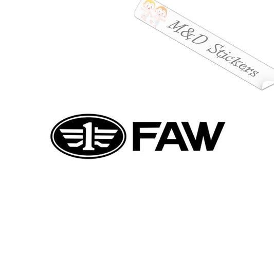 FAW Group Corporation Cars Logo (4.5" - 30") Vinyl Decal in Different colors & size for Cars/Bikes/Windows