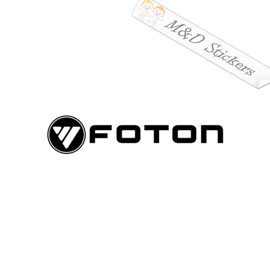 Foton Motors Logo (4.5" - 30") Vinyl Decal in Different colors & size for Cars/Bikes/Windows