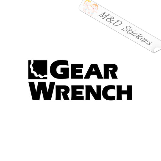 GEARWRENCH tools Logo (4.5" - 30") Vinyl Decal in Different colors & size for Cars/Bikes/Windows