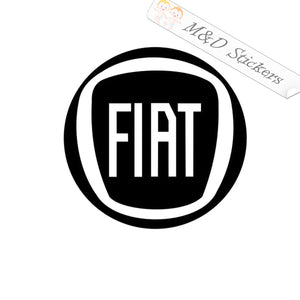 Fiat Logo (4.5" - 30") Vinyl Decal in Different colors & size for Cars/Bikes/Windows