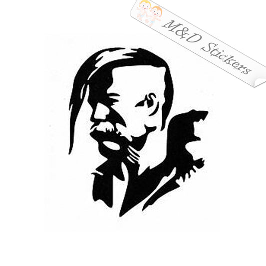 Ukrainian Cossack (4.5" - 30") Decal in Different colors & size for Cars/Bikes/Windows