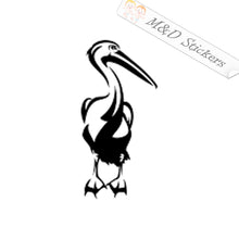 Pelican (4.5" - 30") Vinyl Decal in Different colors & size for Cars/Bikes/Windows