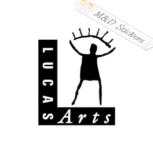 Lucasarts Lucasfilm Games Video Game Company Logo (4.5" - 30") Vinyl Decal in Different colors & size for Cars/Bikes/Windows