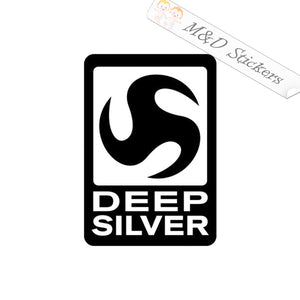 Deep Silver Video Game Company Logo (4.5" - 30") Vinyl Decal in Different colors & size for Cars/Bikes/Windows