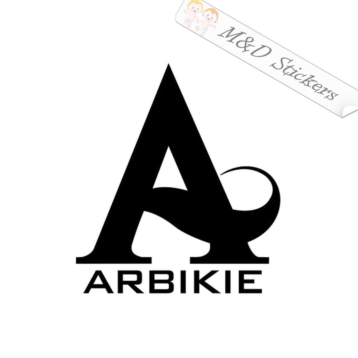 Arbikie Vodka Logo (4.5" - 30") Vinyl Decal in Different colors & size for Cars/Bikes/Windows