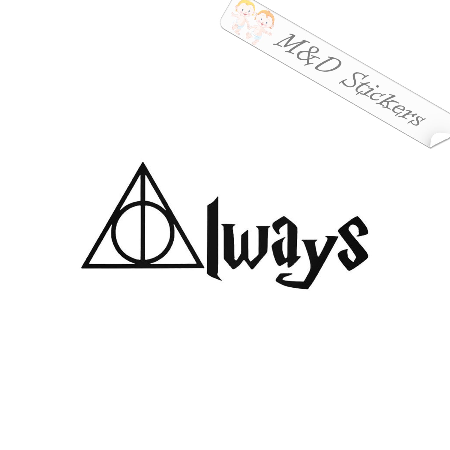 2x Always Harry Potter Vinyl Decal Sticker Different colors & size