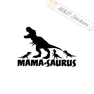 2x Mama-saurus Dinosaur Vinyl Decal Sticker Different colors & size for Cars/Bikes/Windows