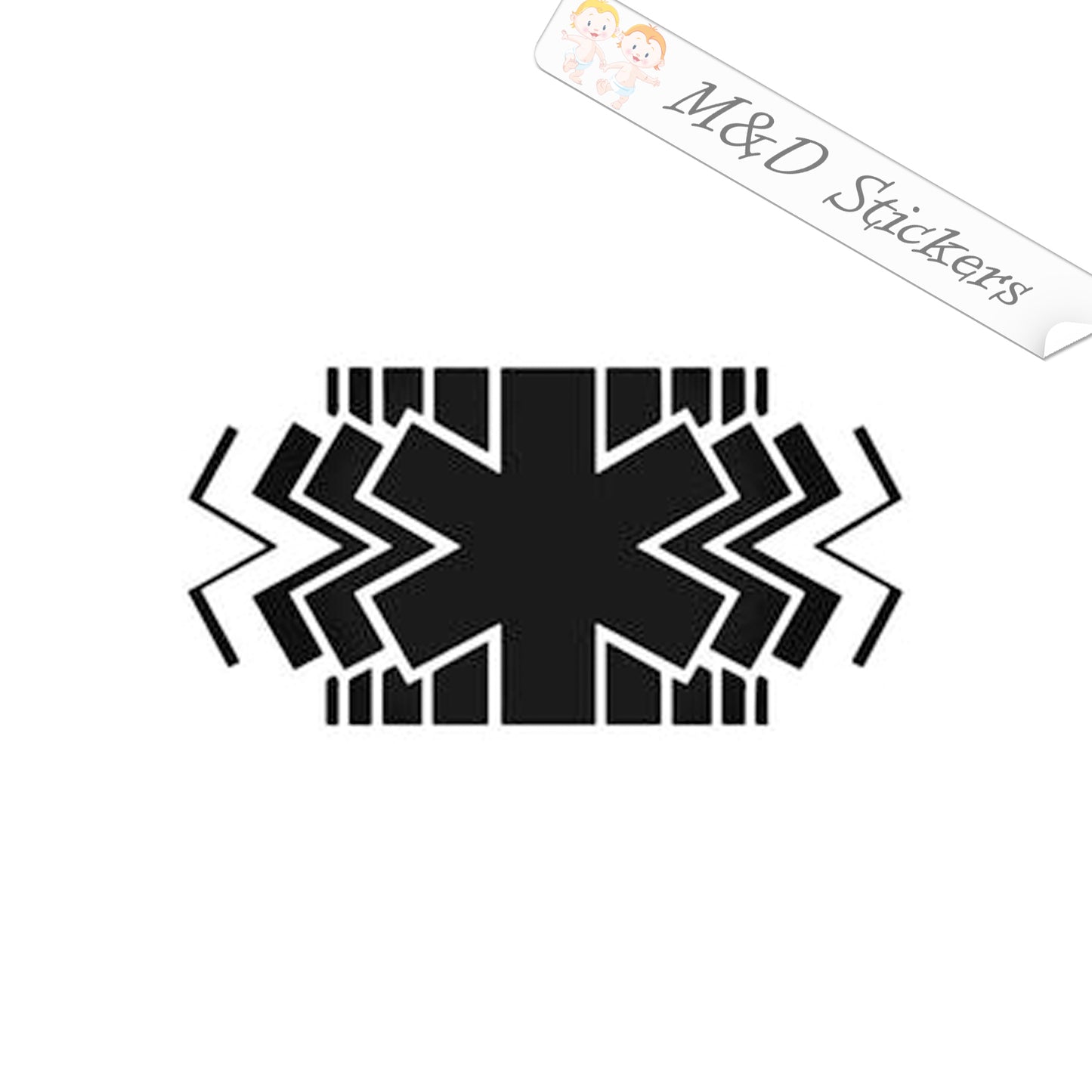 EMS Emergency Medical team (4.5" - 30") Vinyl Decal in Different colors & size for Cars/Bikes/Windows