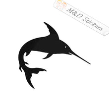 Marlin (4.5" - 30") Vinyl Decal in Different colors & size for Cars/Bikes/Windows