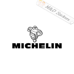 Michelin Tires Logo (4.5" - 30") Vinyl Decal in Different colors & size for Cars/Bikes/Windows