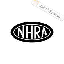 NHRA Drag Racing Logo (4.5" - 30") Vinyl Decal in Different colors & size for Cars/Bikes/Windows