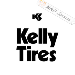 Kelly Tires Logo (4.5" - 30") Vinyl Decal in Different colors & size for Cars/Bikes/Windows