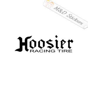 Hoosier Tires Logo (4.5" - 30") Vinyl Decal in Different colors & size for Cars/Bikes/Windows