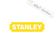 2x Stanley Logo Vinyl Decal Sticker Different colors & size for Cars/Bikes/Windows