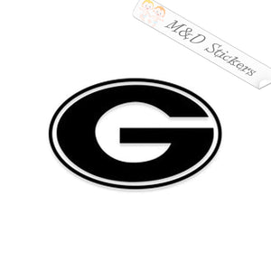 Georgia Bulldogs Logo (4.5" - 30") Vinyl Decal in Different colors & size for Cars/Bikes/Windows