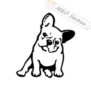 French Bulldog Dog (4.5" - 30") Vinyl Decal in Different colors & size for Cars/Bikes/Windows