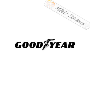 Goodyear Tires Logo (4.5" - 30") Vinyl Decal in Different colors & size for Cars/Bikes/Windows