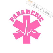2x Paramedic Vinyl Decal Sticker Different colors & size for Cars/Bikes/Windows