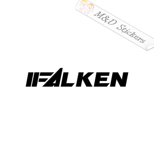 Falken Tires Logo (4.5" - 30") Vinyl Decal in Different colors & size for Cars/Bikes/Windows