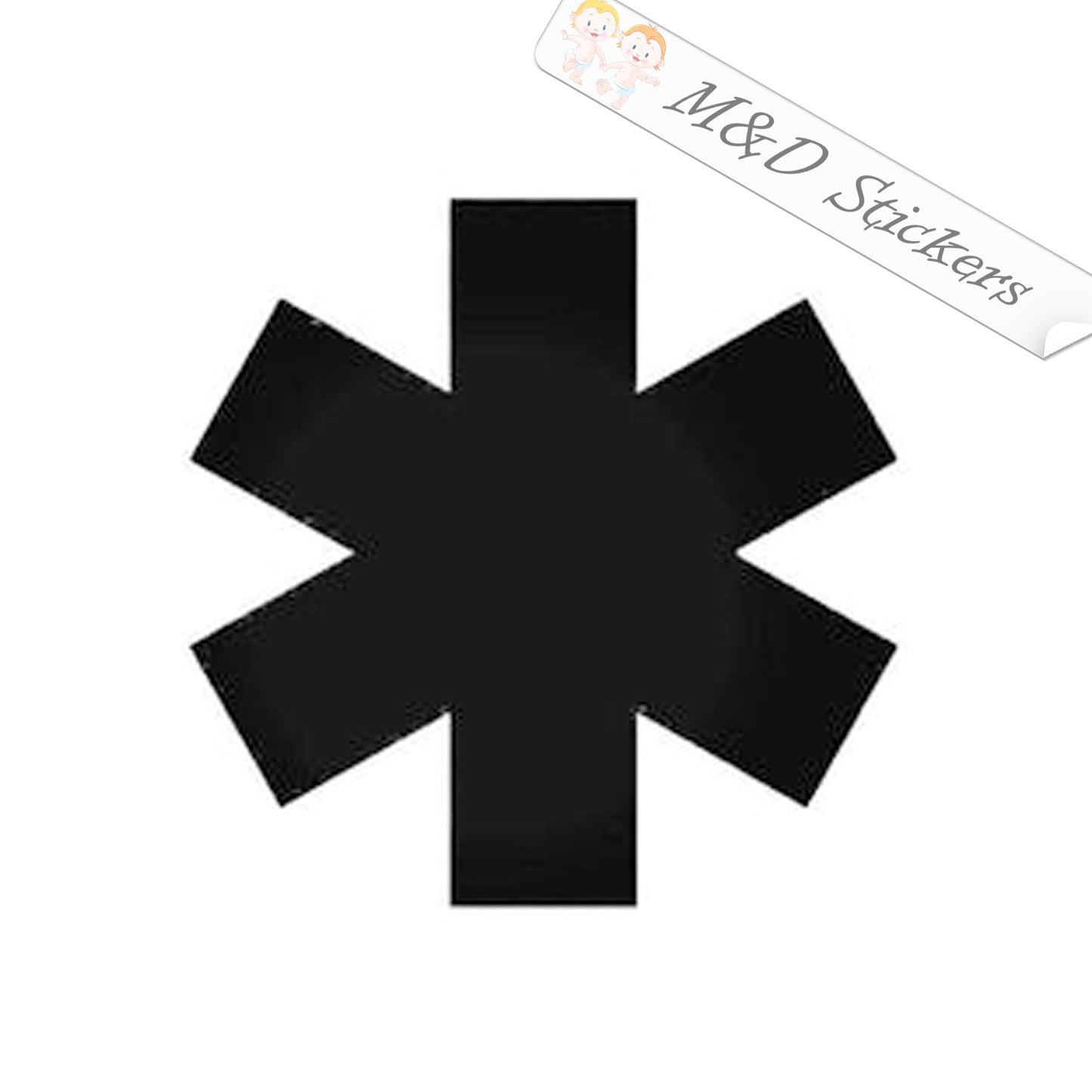 EMS Emergency team (4.5" - 30") Vinyl Decal in Different colors & size for Cars/Bikes/Windows