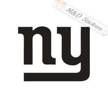 New York Giants Logo (4.5" - 30") Vinyl Decal in Different colors & size for Cars/Bikes/Windows