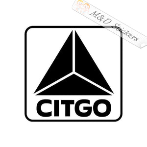 Citgo Gas Logo (4.5" - 30") Vinyl Decal in Different colors & size for Cars/Bikes/Windows